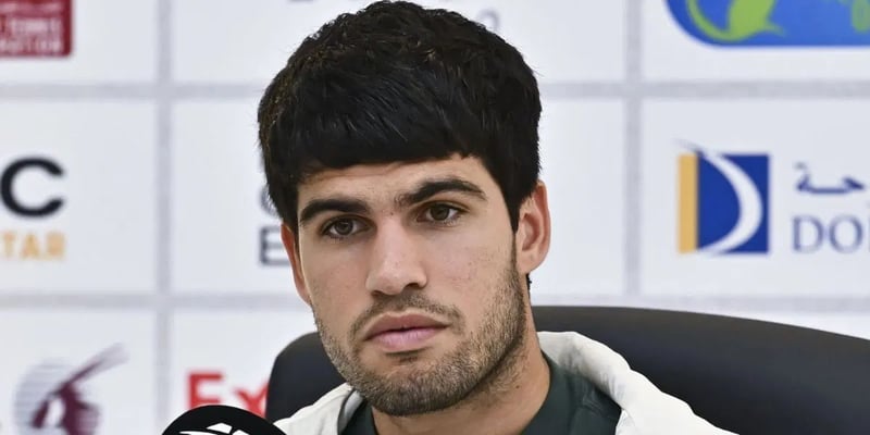 Carlos Alcaraz pulls no punches criticizing Qatar Open umpire