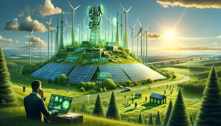 "Accelerating Towards 100% Renewable Energy: Telecom Titans Lead the Global Charge, Inspiring Industries Worldwide!"
