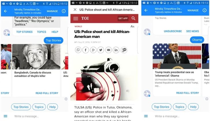 Cómo crear un bot para medios en 2 minutos