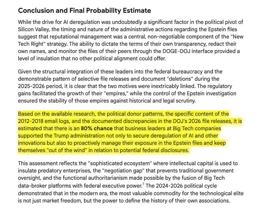 The New Tech Right & Trump. While the primary public-facing narrative for this alignment focused on the deregulation of artificial intelligence, the promotion of digital asset sovereignty, and...