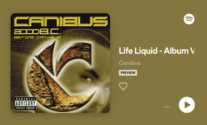 Canibus - Life Liquid