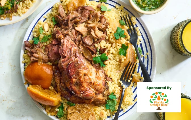 Florida Orange Juice and Rosé-Braised Pork