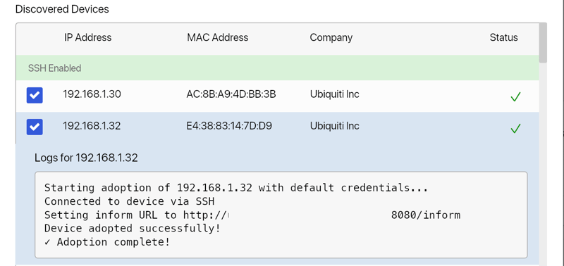Auto Adopt Ubiquity Unifi tool