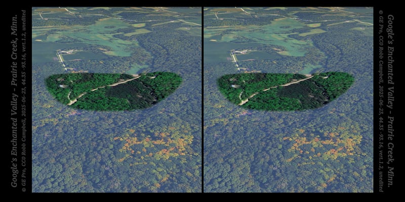 Google Earth A-Go-Go: Enchanted Valley