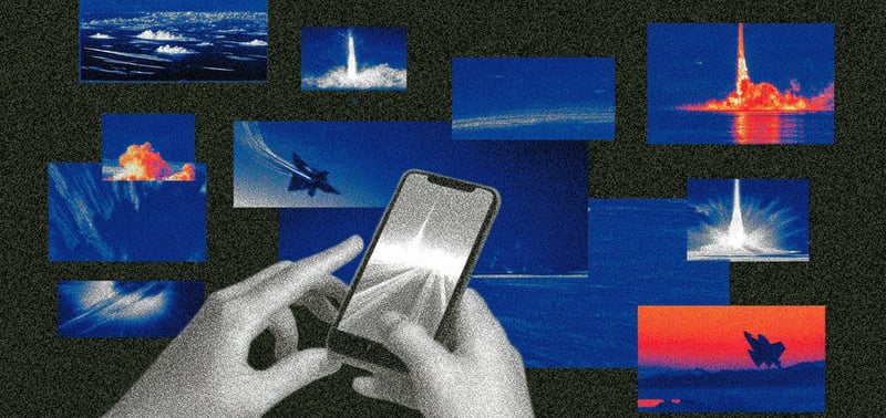 AI war fakes are fooling millions