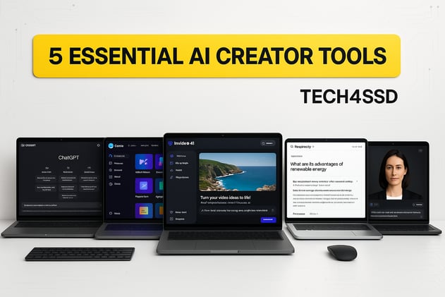 Starting over from scratch as a creator? Here's the exact AI toolkit I'd use — and the one workflow that'll help you post like a pro in under 60 minutes.