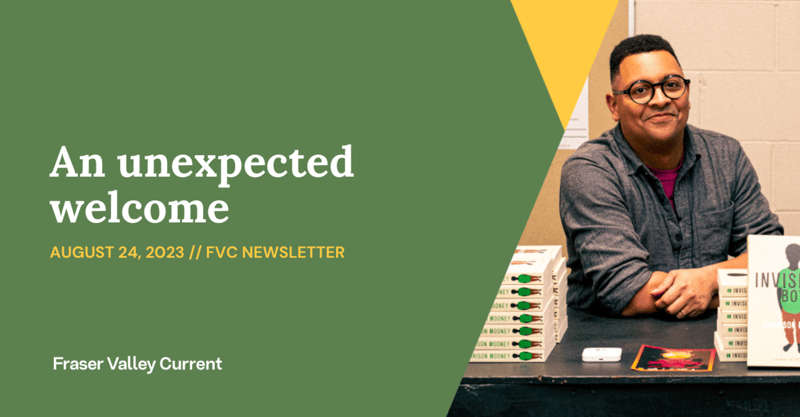 Thursday, August 24, 2023 edition -- An unexpected welcome