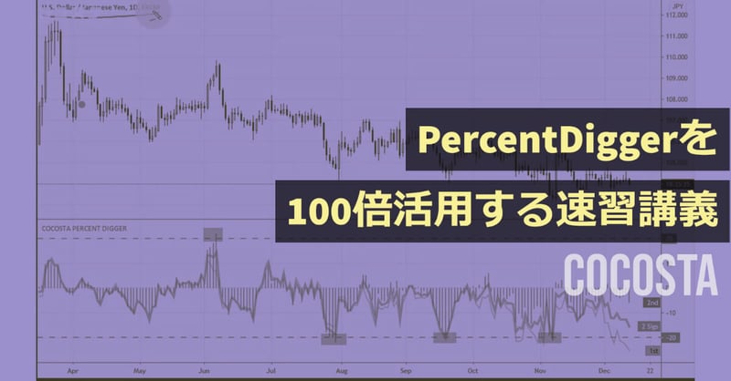 PercentDiggerを100倍活用するための速習講義を無料公開(動画あり)