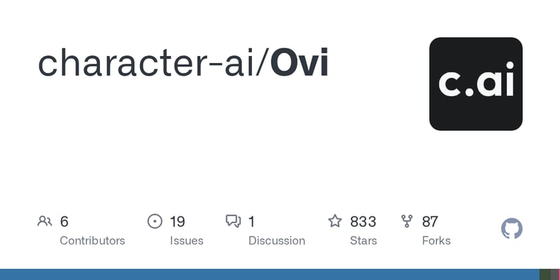 Open source-modellen Ovi genererar video och synkat ljud