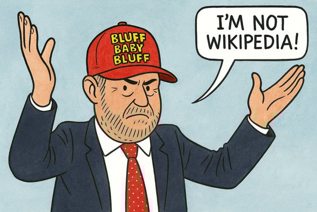 Build Baby Build? More like Bluff Baby Bluff