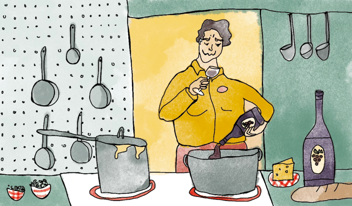 A 16th-Century Wine Cave, A Scallop-Rimmed Bottle Coaster, & a Free Wine Tasting