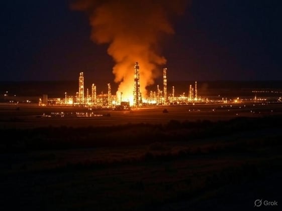 Ukrainian Drone Strikes Hit Several Russian Oil Refineries