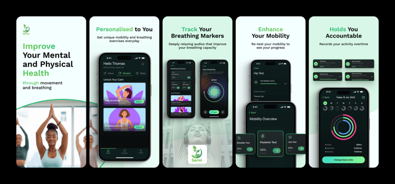 New Disruptive Wellness App- Senvi