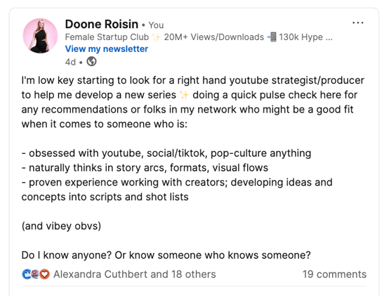 We're hiring (kind of...) →