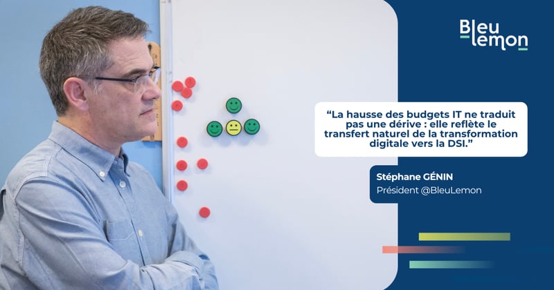 Budget DSI : Votre DSI coûte de plus en plus cher (et c'est une bonne nouvelle !)