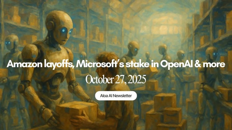 Amazon layoffs, Microsoft's stake in OpenAI & more (October 28, 2025)
