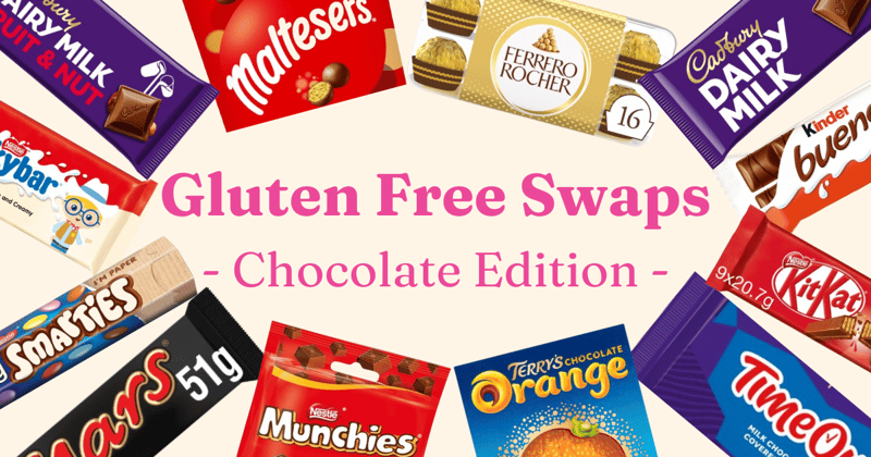 Gluten Free Chocolate Swaps 🍫🔄️