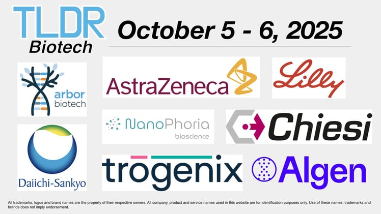 Biotech & Pharma Updates | October 5 - 6, 2025
