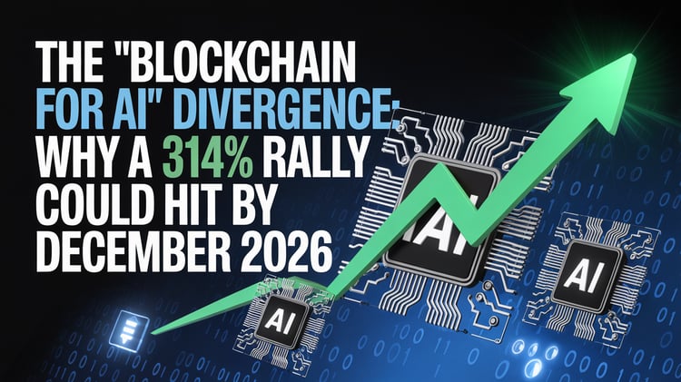 The 'Blockchain for AI' Divergence: Why a 314% Rally Could Hit by December 2026