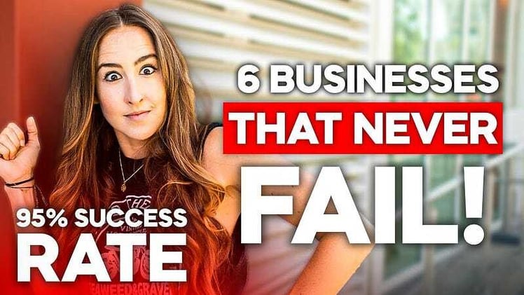 Businesses that Never Fail? 6 Businesses with Amazingly Low Failure Rates [Backed by Data]