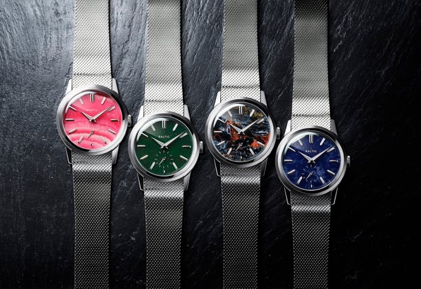 Baltic's Unique Stone Dials On The Prismic; A Moonswatch You Can Only Buy When It Snows In Switzerland; Hanhart Teams Up With TGV; First Papar Diver; A Complicated ML; Awesome Breguet Innovations