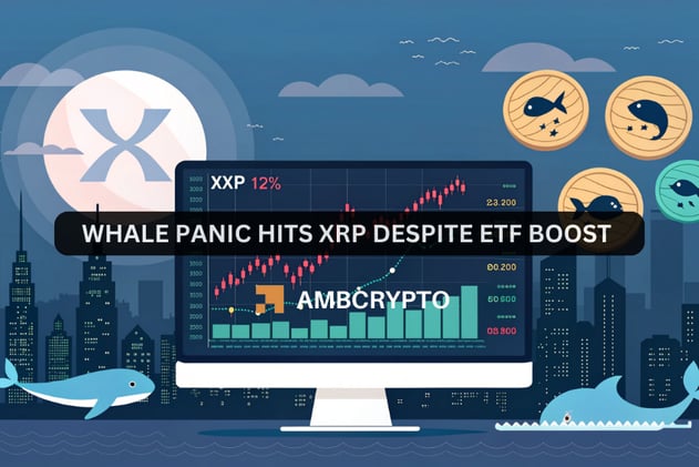 Whale panic hits XRP despite ETF boost