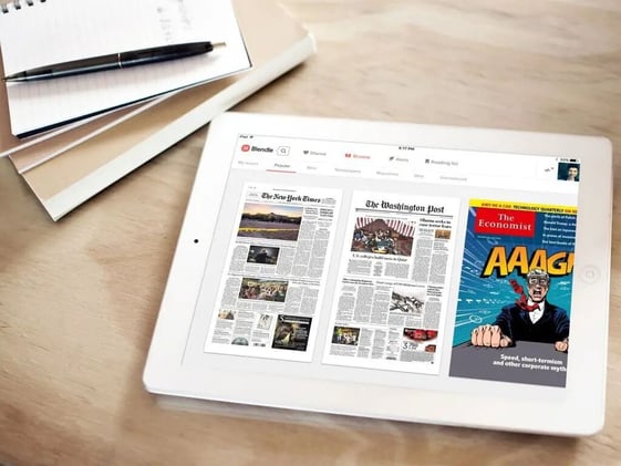Blendle, la plataforma de noticias on demand debuta en EEUU