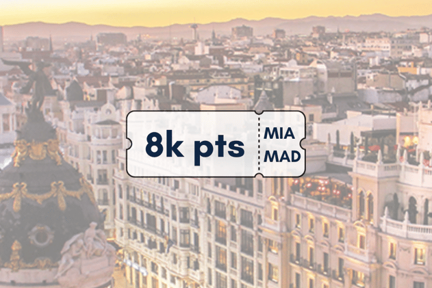 Deal Alert: Fly to Madrid for Just 8k Points