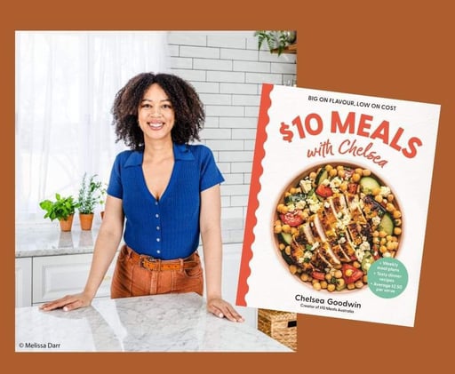 🔵 Free cooking demo with "$10 Meals" queen Chelsea Goodwin