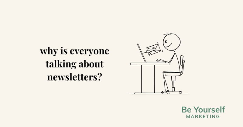 why is everyone talking about newsletters?   [🐝U] 