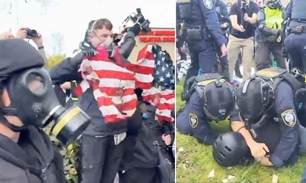 🟠 Anti-Trump Protests Turn Violent