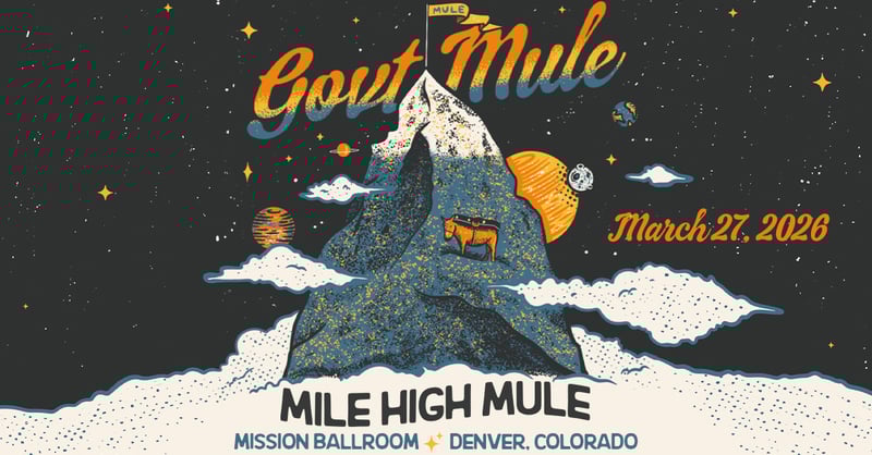 Gov’t Mule Make Their Mission Ballroom Debut this Friday, March 27