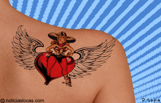 Crean tatuajes temporarios para personas que no están muy convencidas