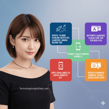 SpaceX launches 10,000th Starlink internet satellite, tying annual launch record