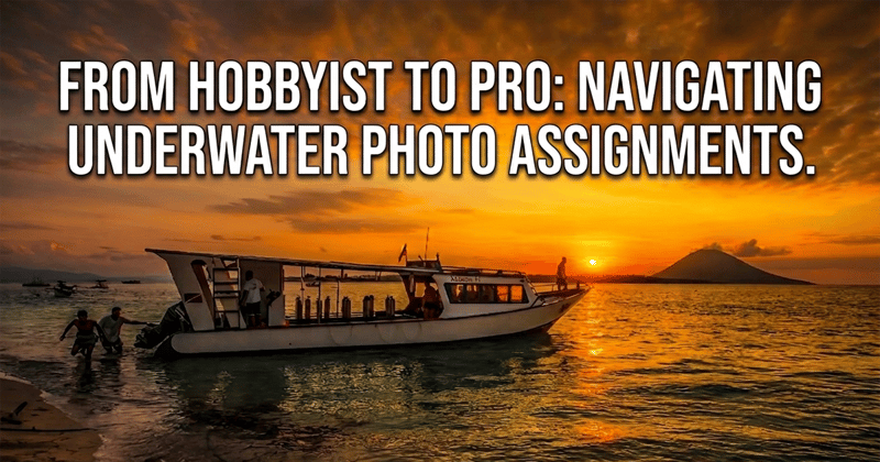 From Hobbyist to Pro: Navigating Underwater Photo Assignments