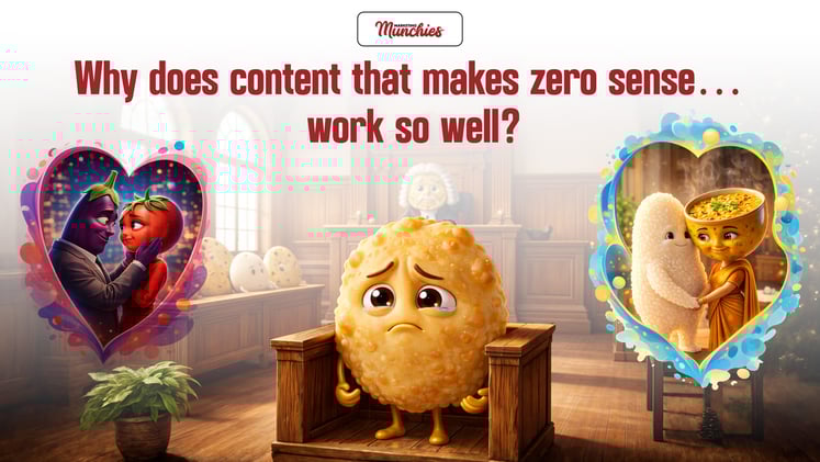 Why does content that makes zero sense... work so well?