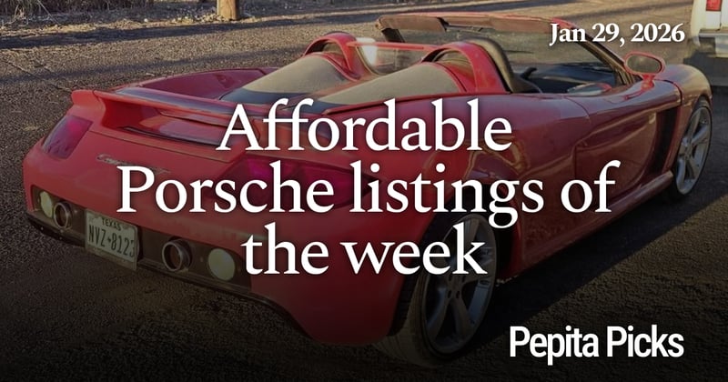 A $30,000 Carrera GT (sort of)