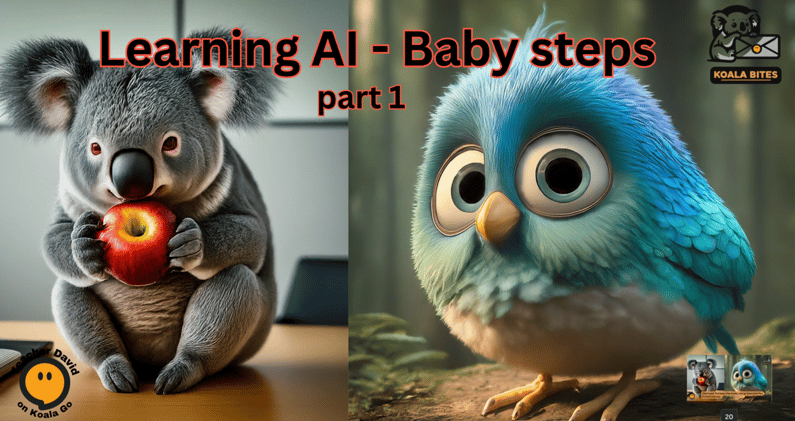 Learning AI - Baby steps - part1