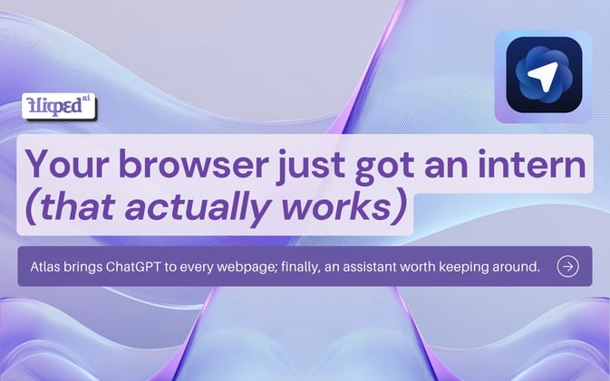 Your browser just got an intern (that actually works).