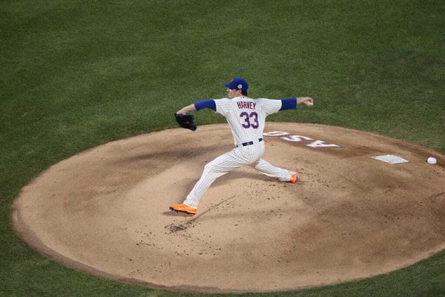 Matt Harvey is Throwing Again