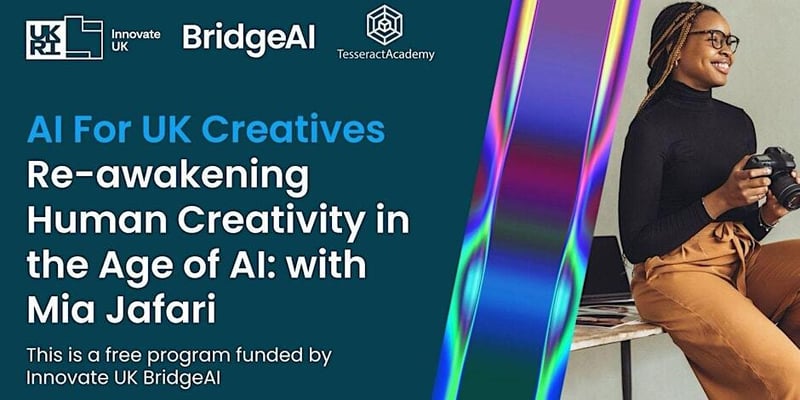 Today (5pm GMT+2): Re-awakening Human Creativity in the Age of AI 