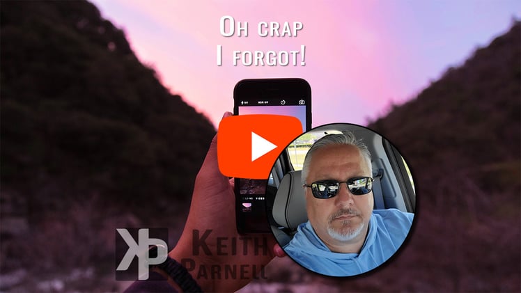 Oh crap, I forgot!