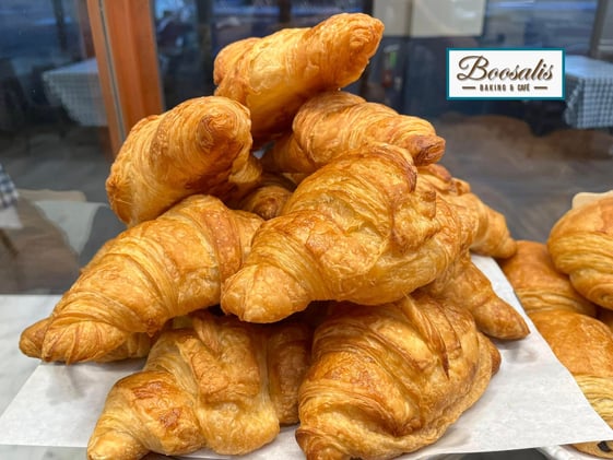 💎 Fresh at Dawn: Real-Butter Croissants—Boosalis Centerville