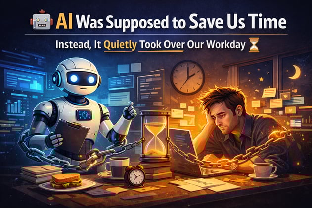 🤖 AI Was Supposed to Save Us Time