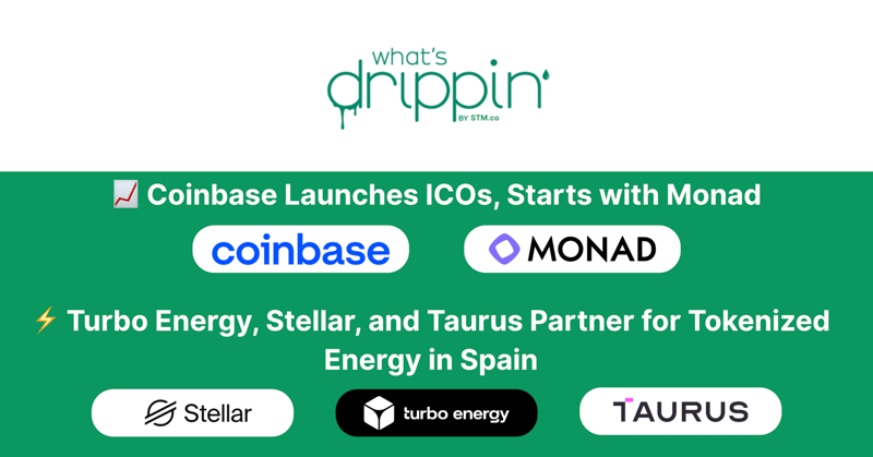 ⚡️ Coinbase ICOs and Turbo's Tokenized Energy