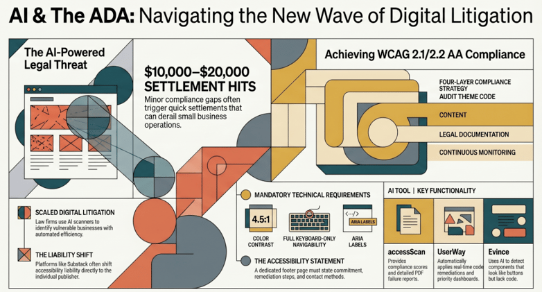 ⚖️ How AI Is Fueling a New Wave of ADA Lawsuits Online