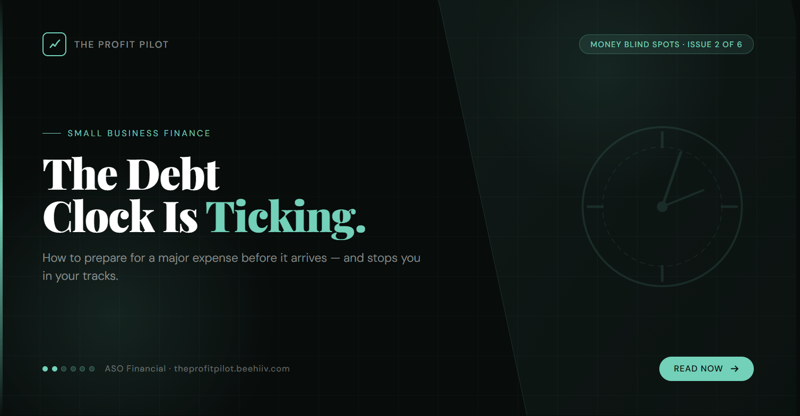 The Money Blind Spots Series — Issue 2 of 6