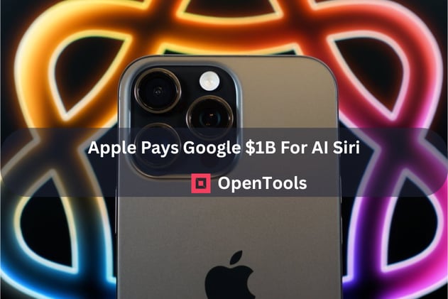 💸Apple Pays Google $1B For AI Siri