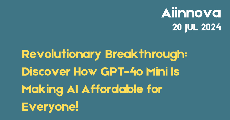Ai innova 20 July 2024