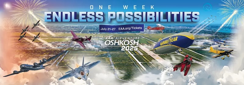 Aviation’s Biggest Week Underway in Oshkosh